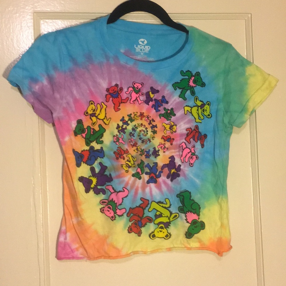 Tie dye Grateful Dead shirt